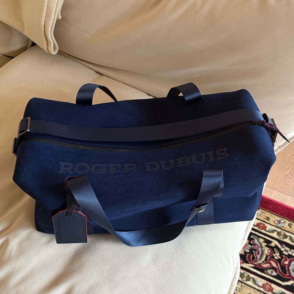 Brand New, never used Roger Dubuis Midnight Blue Duffel Bag